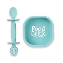 Bella Tunno Tots Baby Led Feeding Set - Food Critic Turquoise