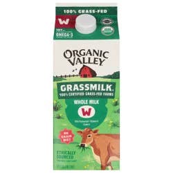Organic Valley Grassmilk Whole Milk 0.5 gal