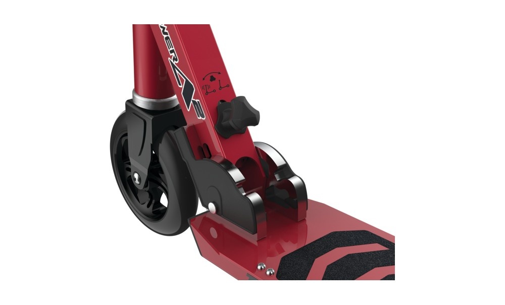 slide 3 of 10, Razor Power A 20 Electric Scooter Red, 1 ct
