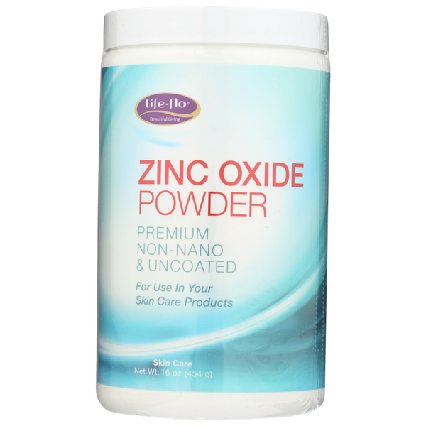 slide 1 of 1, Life-flo Zinc Oxide Powder, 16 oz