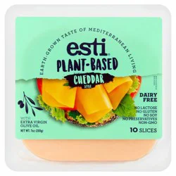 Esti Vegan Cheddar Cheese Slices
