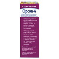 slide 3 of 13, Bausch + Lomb Opcon-A Twin Pack Eye Allergy Relief 2 ea, 2 ct