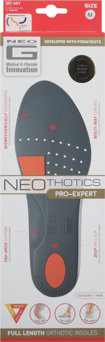 slide 4 of 9, Neo G Neothotics Pro-Expert Full Length Orthotic Insoles, 2 ct