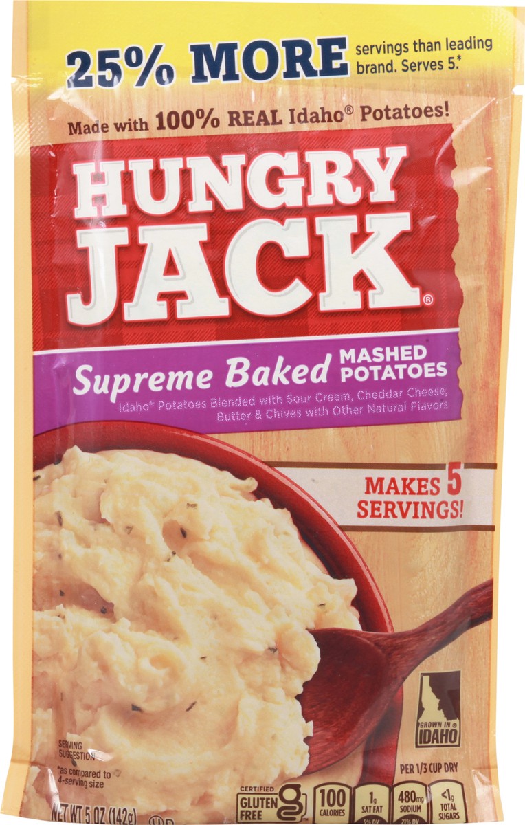 slide 1 of 1, Hungry Jack Supreme Baked Mashed Potatoes 5 oz, 5 oz