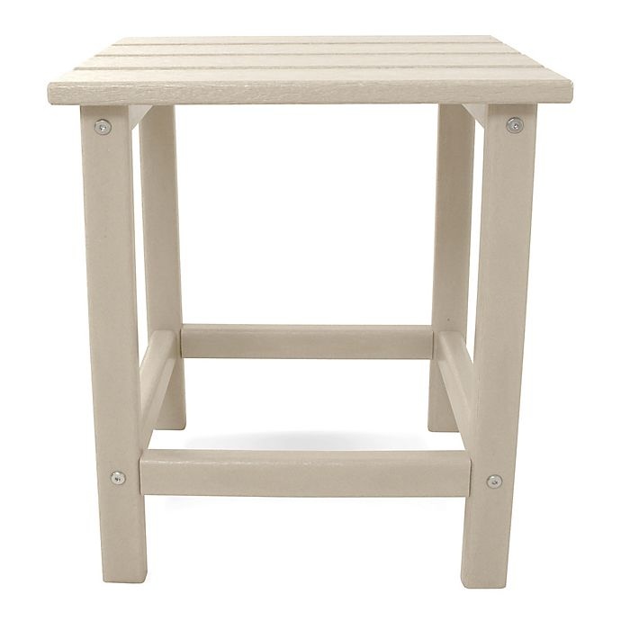 slide 2 of 2, POLYWOOD Long Island Side Table - Sand, 18 in