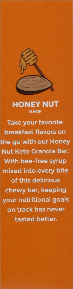 slide 11 of 14, Munk Pack Honey Nut Flavor Keto Granola Bar 4 - 1.12 oz Packs, 4 ct