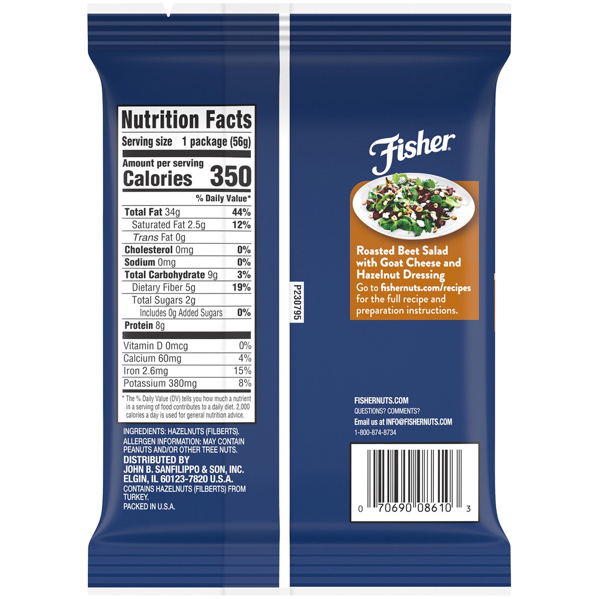 slide 2 of 11, Fisher Chef's Naturals Chopped Hazelnuts 2 oz. Bag, 2 oz