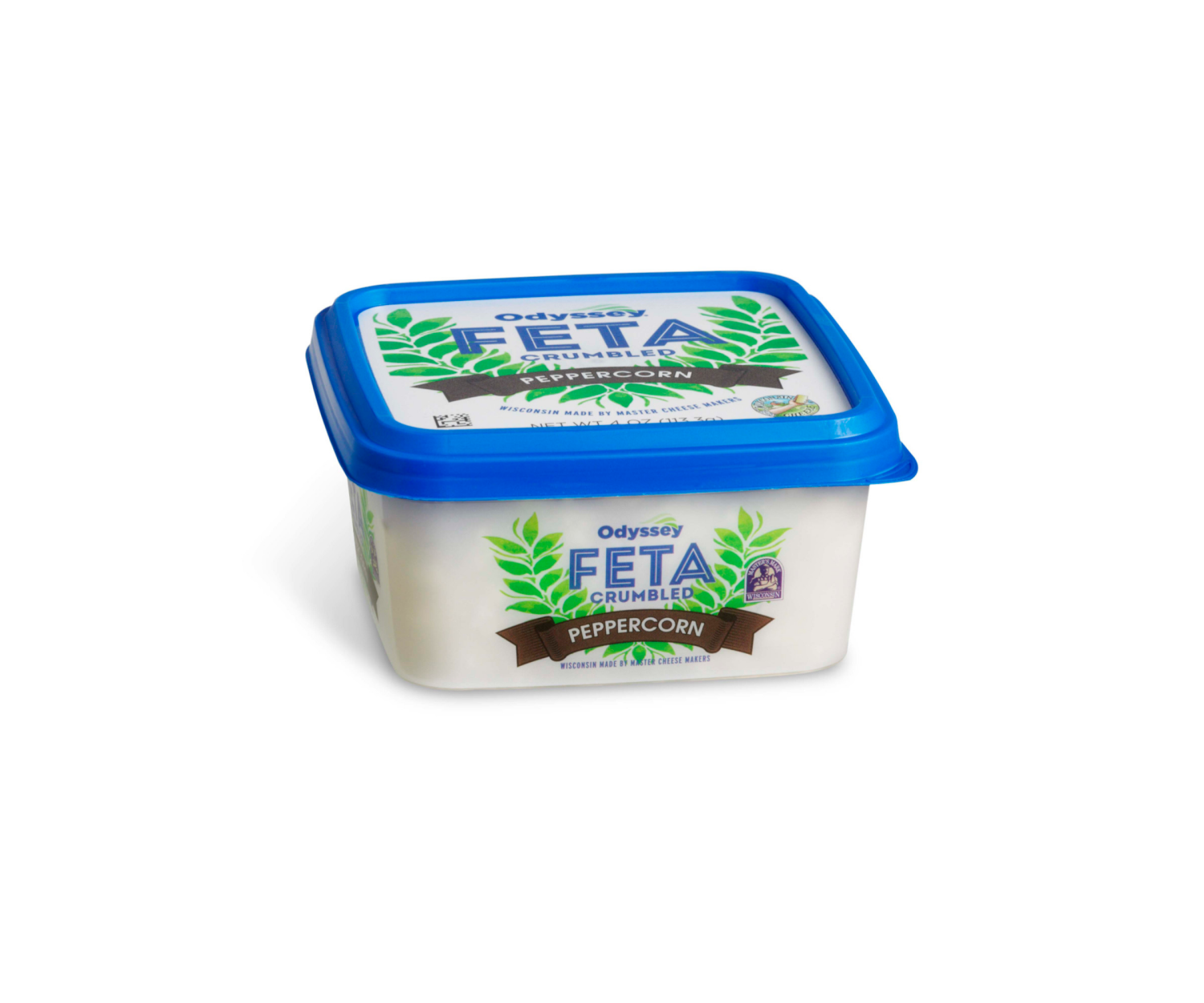 slide 1 of 1, Odyssey Crumbled Peppercorn Feta 4 oz, 4 oz