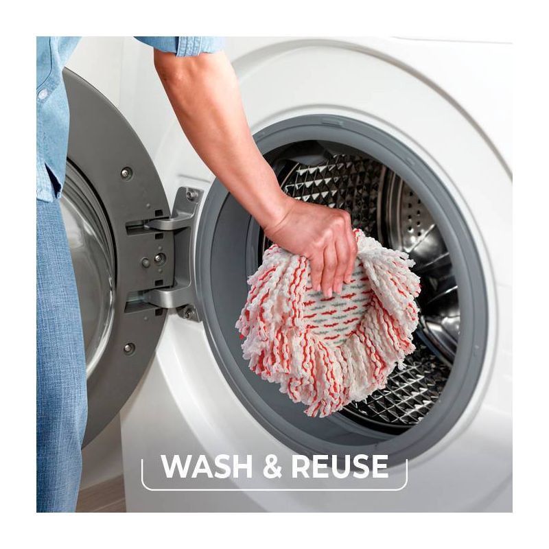 slide 5 of 12, O-Cedar EasyWring Deep Clean Mop Head Replacement, 1 ct