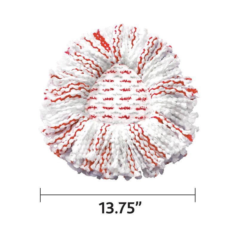 slide 9 of 12, O-Cedar EasyWring Deep Clean Mop Head Replacement, 1 ct