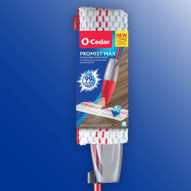 slide 10 of 14, O-Cedar ProMist Max Microfiber Disassembled Spray Mop, 1 ct