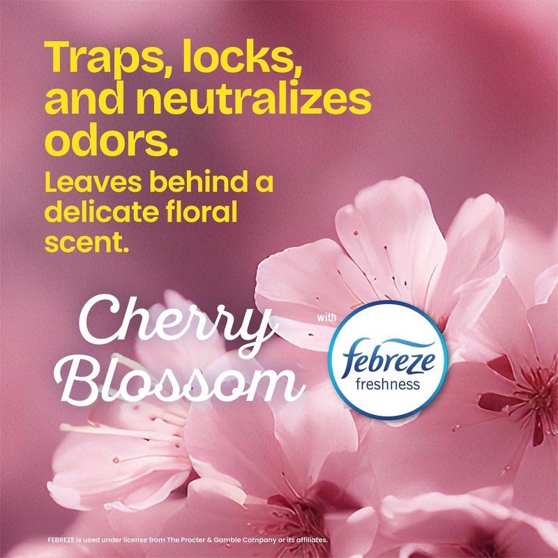 slide 4 of 11, Glad Small Drawstring Trash Bags - Cherry Blossom - 34ct/4gal, 34 ct, 4 gal