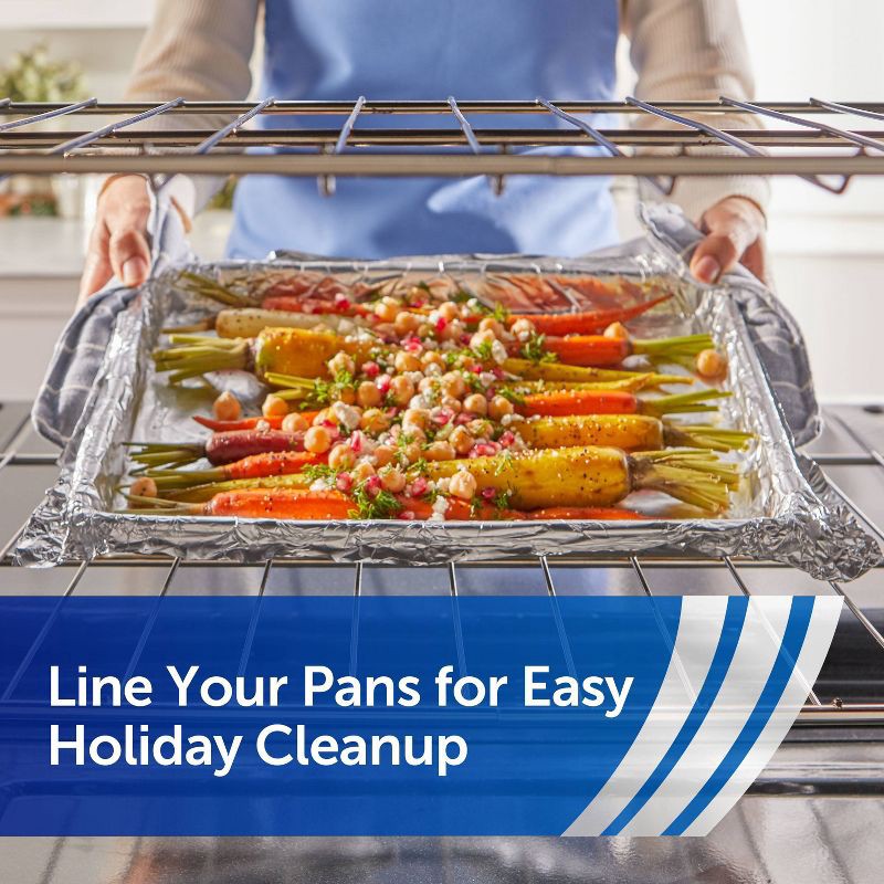 slide 5 of 9, Reynolds Wrap Recycled Aluminum Foil - 75 sq ft, 75 sq ft