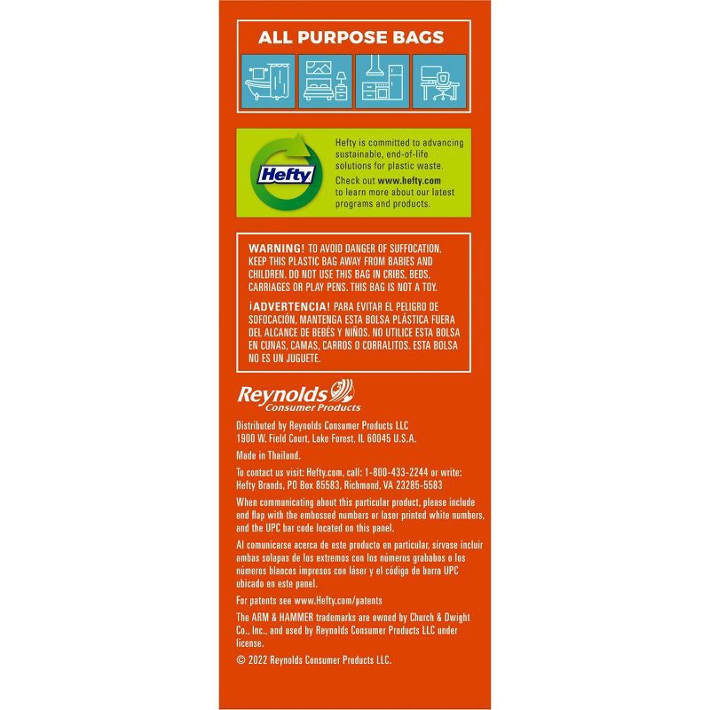 slide 5 of 5, Hefty Ocean Water Trash Bag - Medium - 26ct, 26 ct