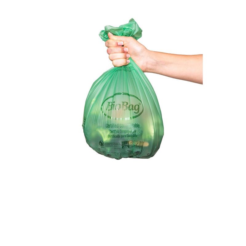 slide 2 of 4, BioBag Compostable Food Trash Bags - Small - 25ct/3gal, 25 ct, 3 gal