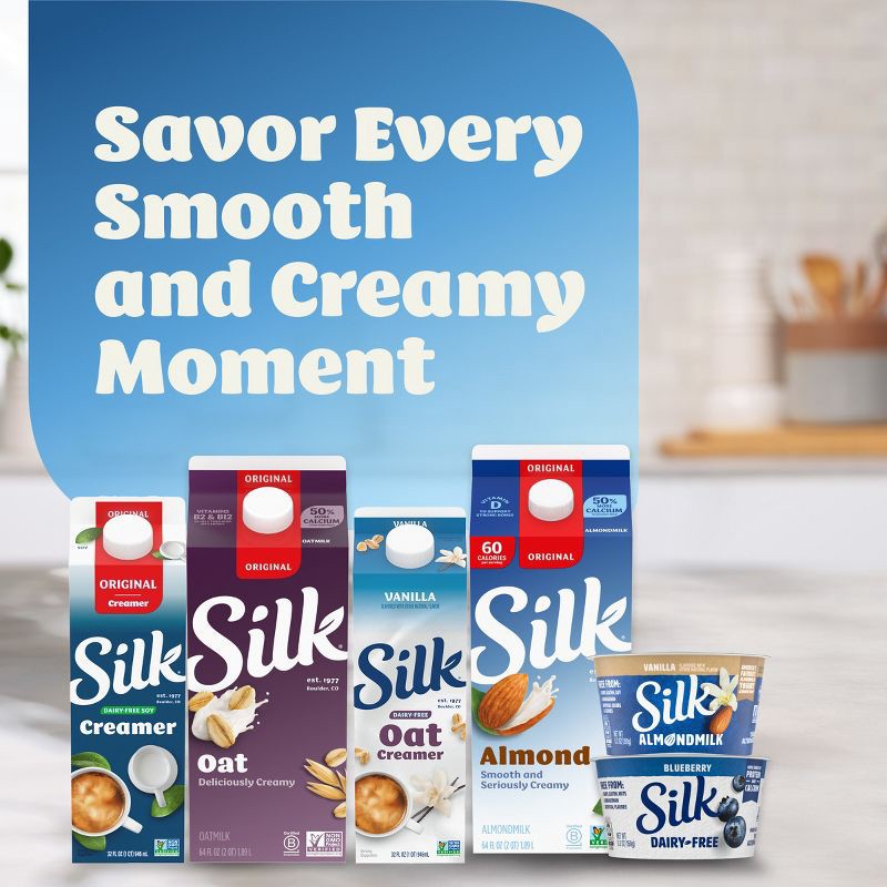 slide 8 of 10, Silk Sweet Oat Latte Creamer - 32 fl oz, 32 fl oz