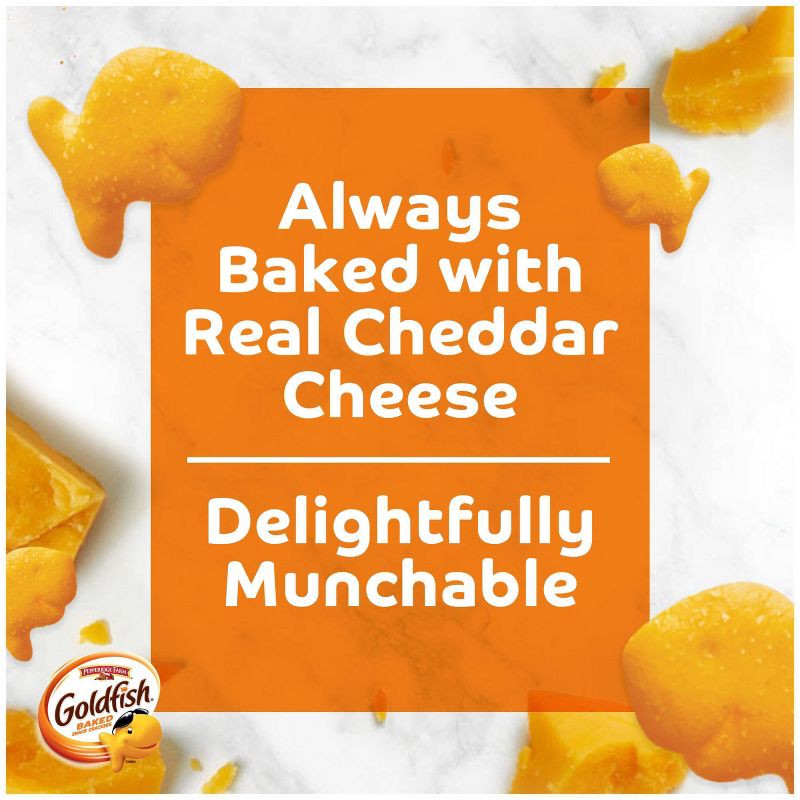 slide 7 of 13, Goldfish Cheddar Crackers Family Size Bag - 10oz, 10 oz