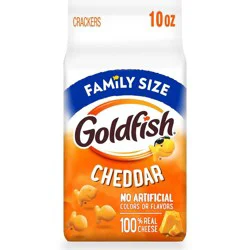 Goldfish Cheddar Crackers Family Size Bag - 10oz
