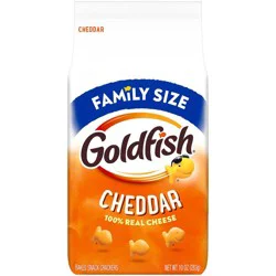 Goldfish Cheddar Crackers Family Size Bag - 10oz