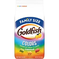 Goldfish Colors Crackers Family Size Bag - 10oz