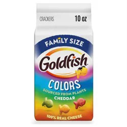 Goldfish Colors Crackers Family Size Bag - 10oz
