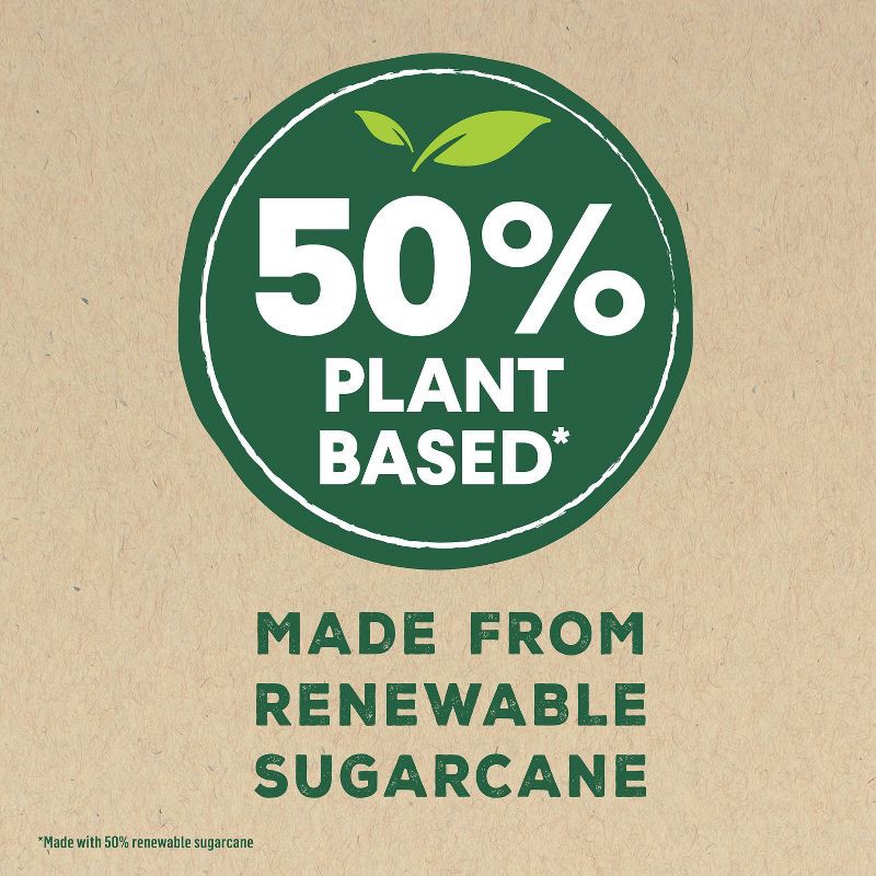 slide 5 of 7, Glad Cling n Seal 50% Plant Based Food Wraps - 200 sq ft, 200 sq ft