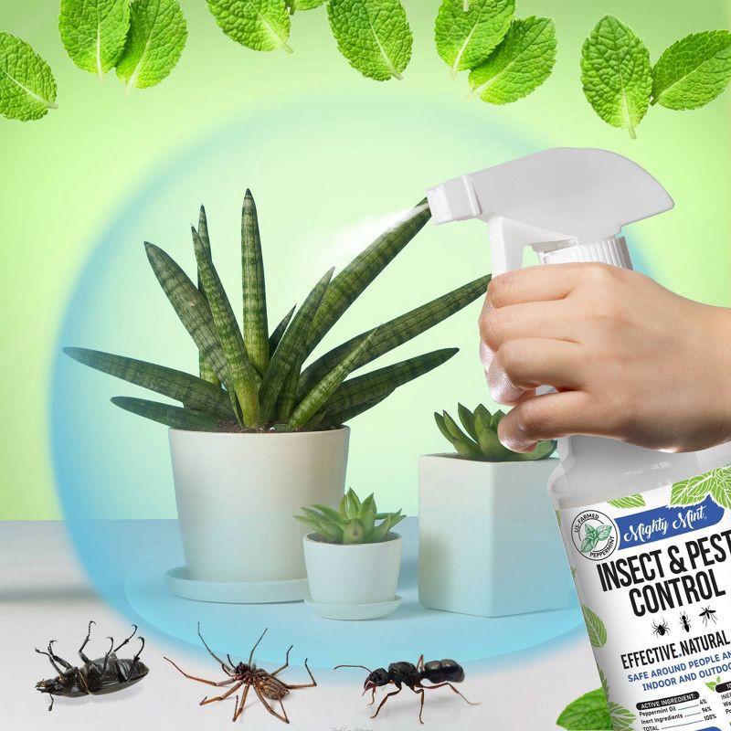 slide 3 of 4, Mighty Mint Insect & Pest Control - 15oz, 15 oz