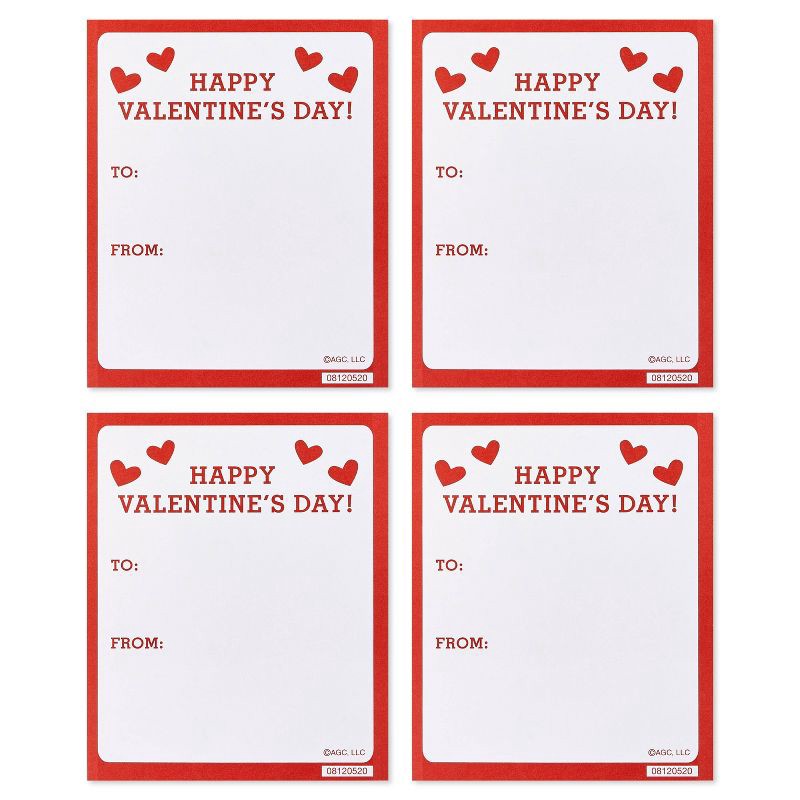 slide 3 of 4, Carlton Cards 28ct Valentine's Day Baby Animals Stickers, 28 ct