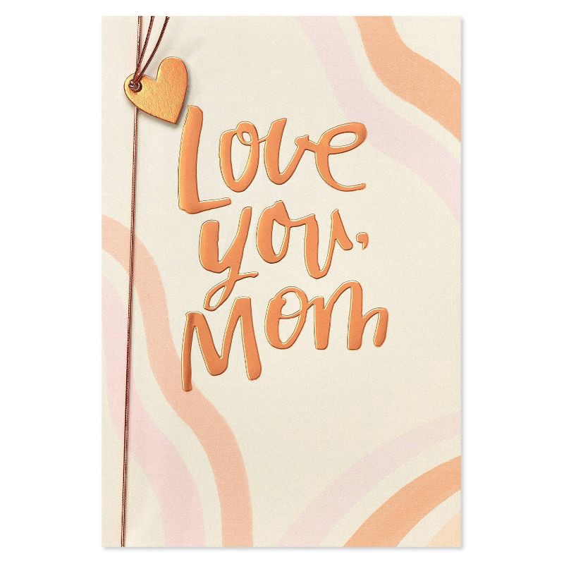 slide 5 of 6, Carlton Cards Mother's Day Card 'Love You Mom', 1 ct