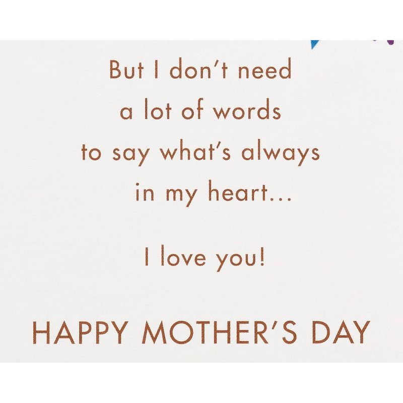 slide 4 of 6, Carlton Cards Mother's Day Card 'To My Wonderful Mother', 1 ct