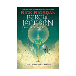 Disney Percy Jackson and the Olympians, Book One the Lightning Thief - (Percy Jackson & the Olympians) by Rick Riordan (Paperback)