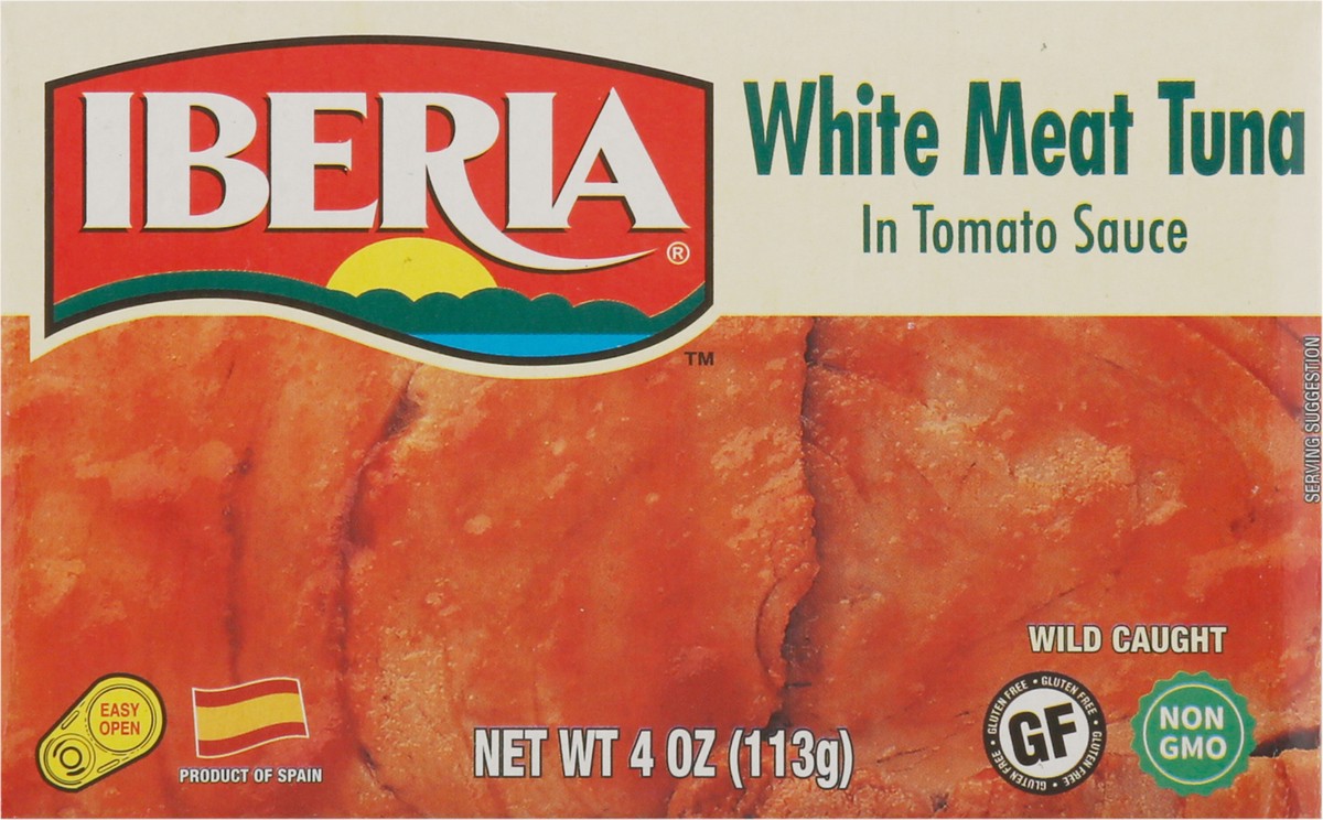 slide 2 of 13, Iberia White Meat Tuna in Tomato Sauce 4 oz, 4 oz
