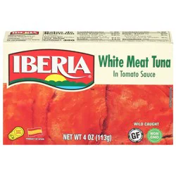 Iberia White Meat Tuna in Tomato Sauce 4 oz