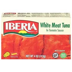 Iberia White Meat Tuna in Tomato Sauce 4 oz