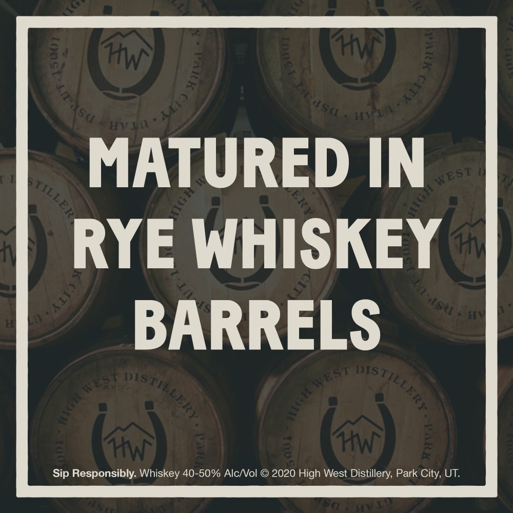 slide 6 of 7, High West Manhattan Barrel Finished Ready Made Cocktail Whiskey, 750 ml