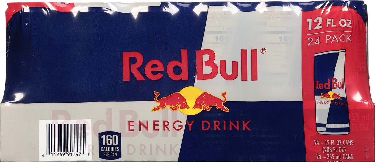 slide 6 of 13, Red Bull Energy Drink, 24 Pack, 24 ct; 12 oz