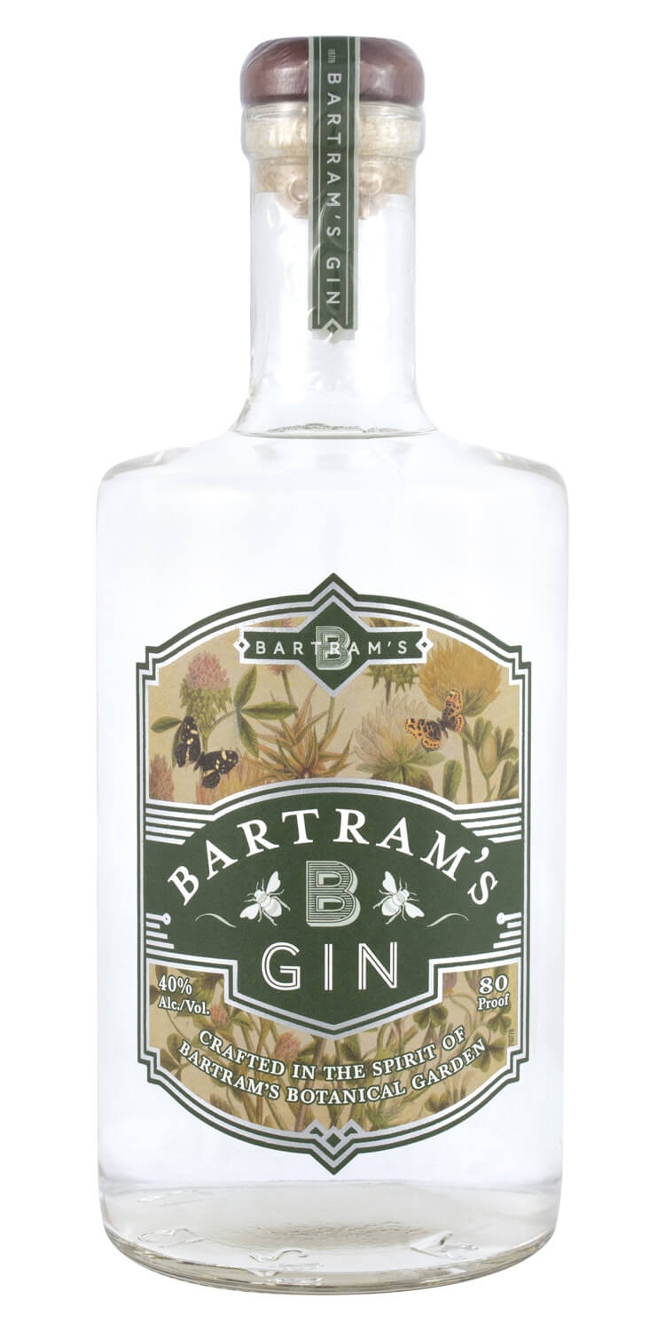 slide 1 of 1, Bartam's Gin, 750 ml