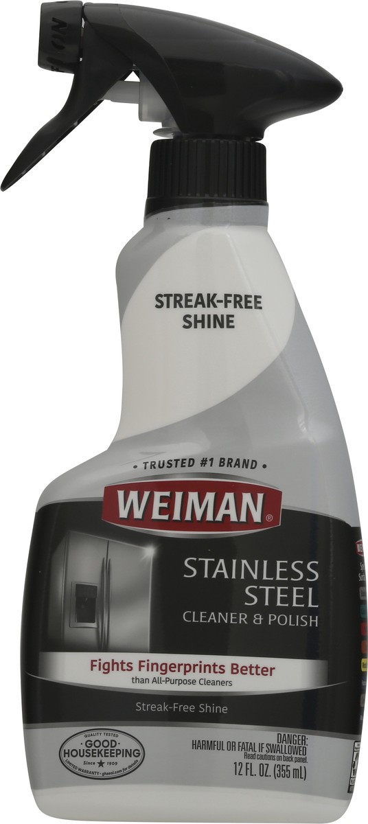 slide 1 of 12, Weiman Stainless Steel Cleaner Trigger, 12 fl oz