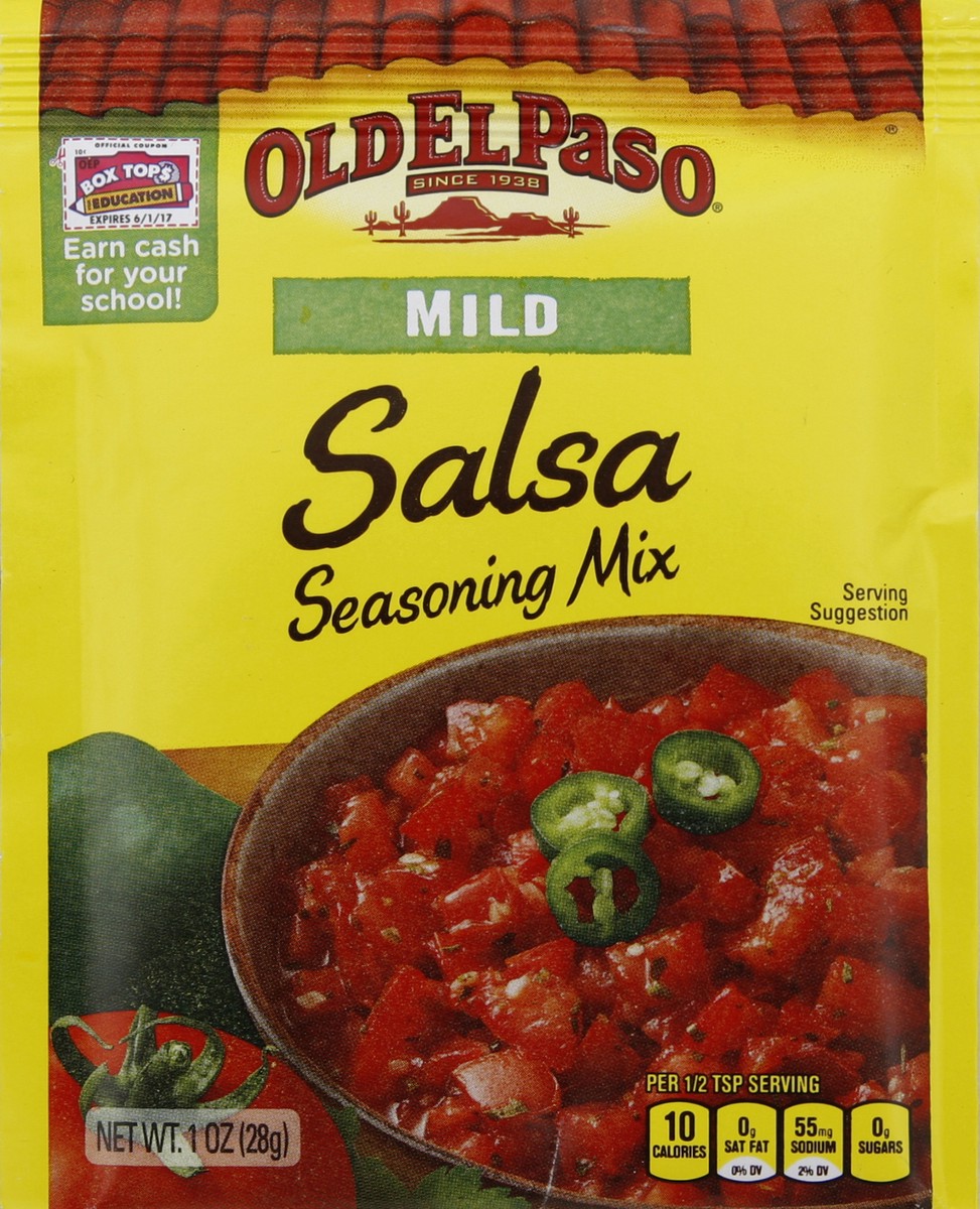 slide 2 of 2, Old El Paso Mild Salsa Seasoning Mix, 1 oz