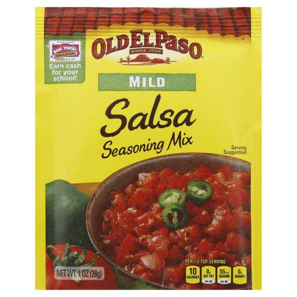 slide 1 of 2, Old El Paso Mild Salsa Seasoning Mix, 1 oz