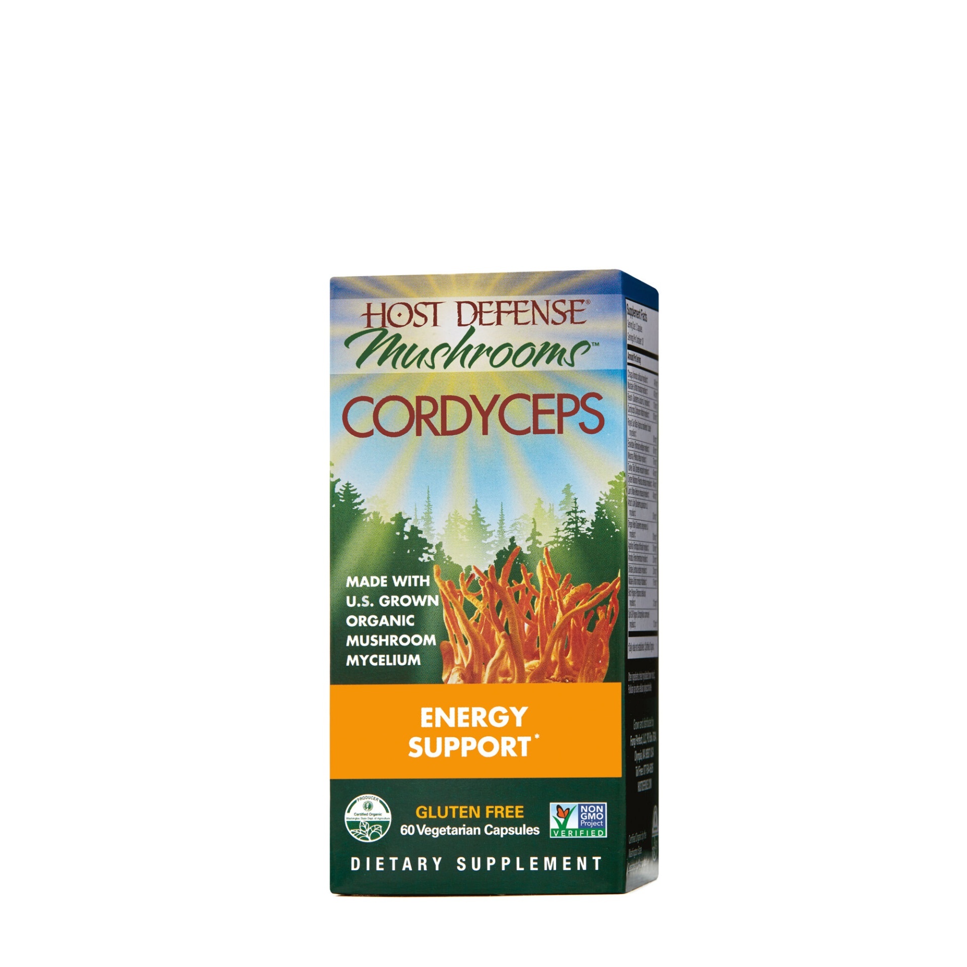 slide 1 of 1, Host Defense Cordyceps, 60 ct