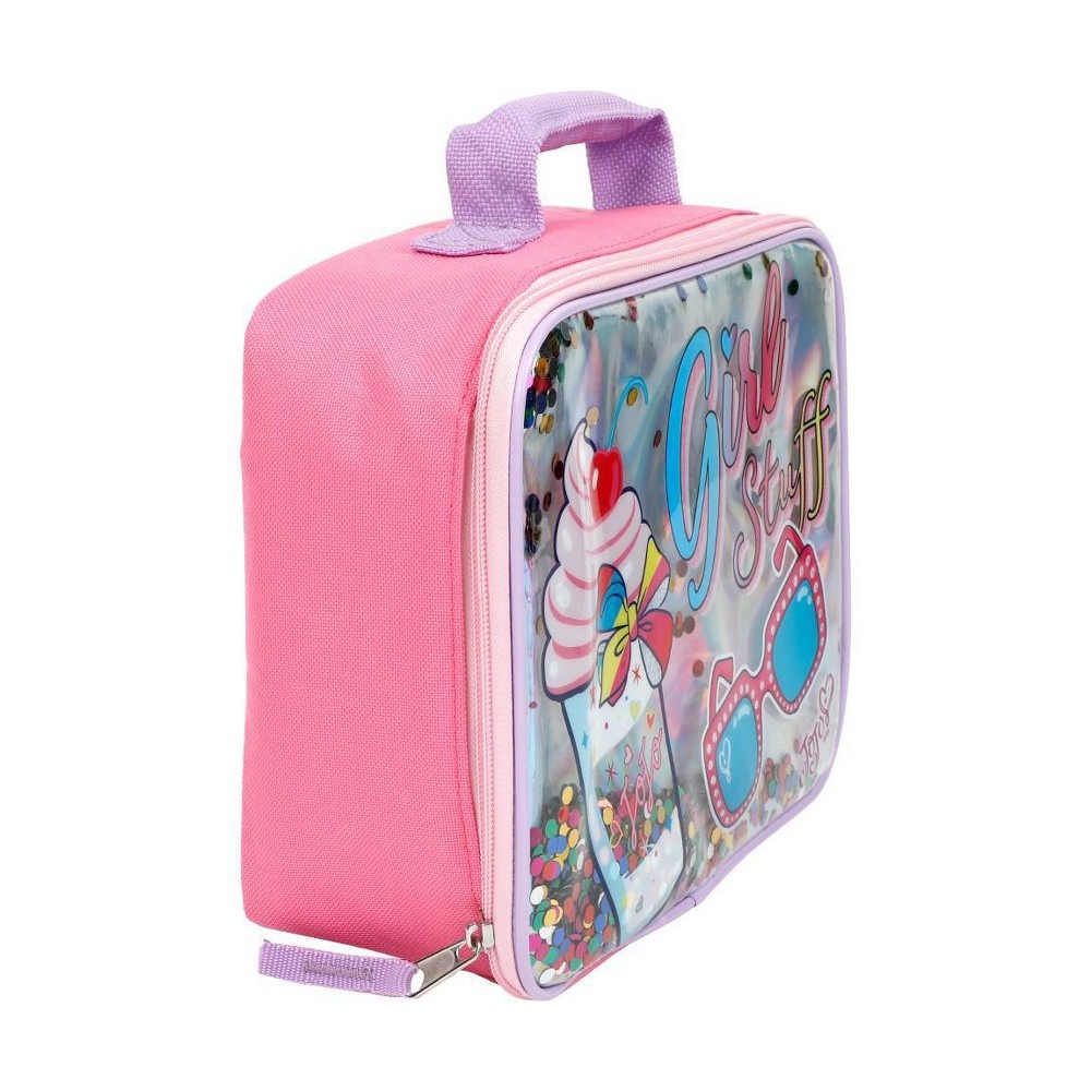 slide 2 of 3, JoJo Siwa Lunch Box - Pink, 1 ct