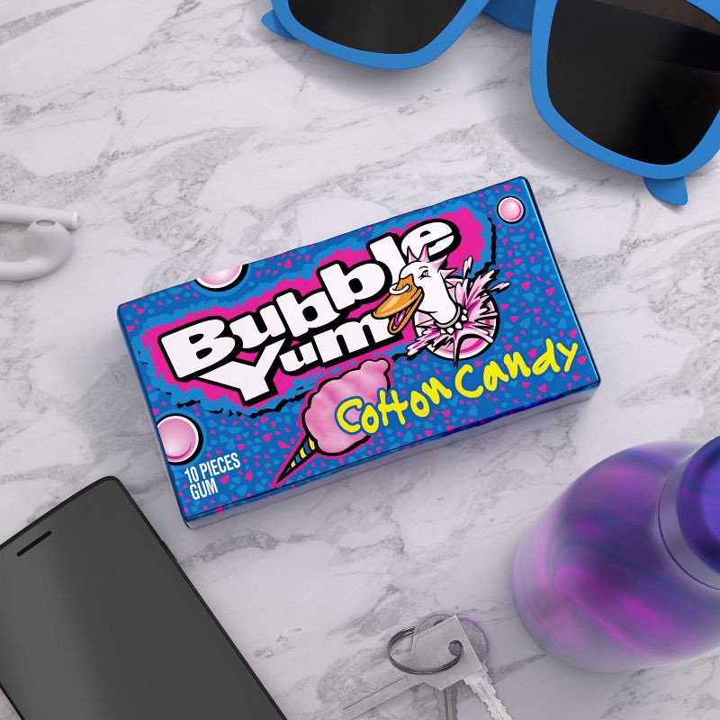 slide 3 of 7, Bubble Yum Cotton Candy Gum - 10pcs - 2.82oz, 10 ct, 2.82 oz