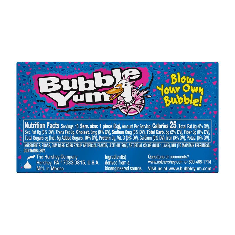 slide 4 of 7, Bubble Yum Cotton Candy Gum - 10pcs - 2.82oz, 10 ct, 2.82 oz