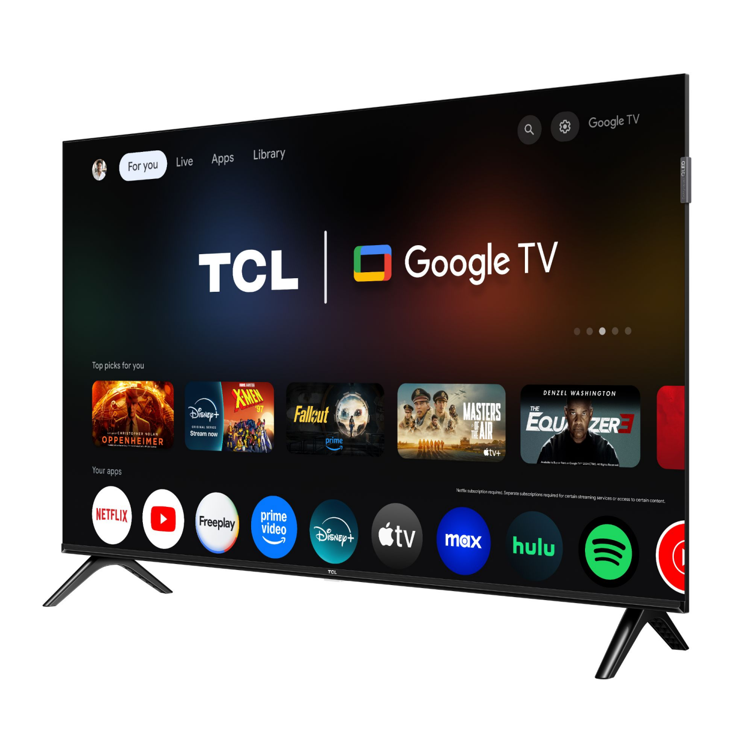 slide 5 of 5, TCL 40" Class Q3 Series Full HD QLED Smart TV with Google TV, 40 in
