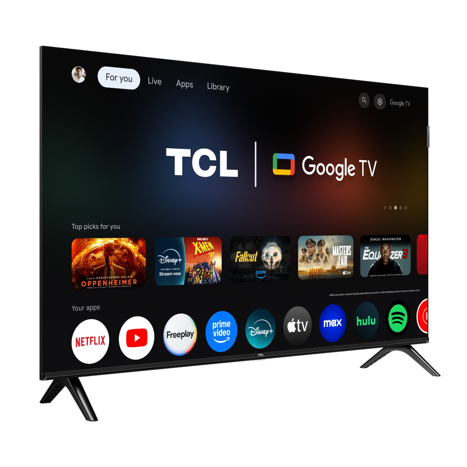 slide 4 of 5, TCL 32" Class Q3 Series Full HD QLED Smart TV with Google TV, 32 in