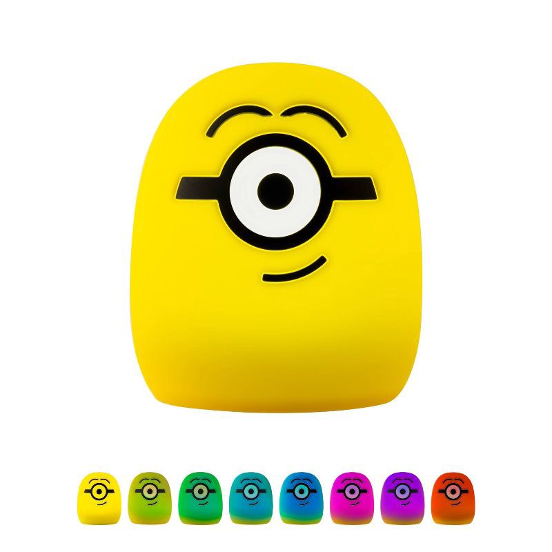 slide 2 of 9, Universal Studios Universal Minions Silicone LED Tabletop Lamp Color Changing USB, 1 ct