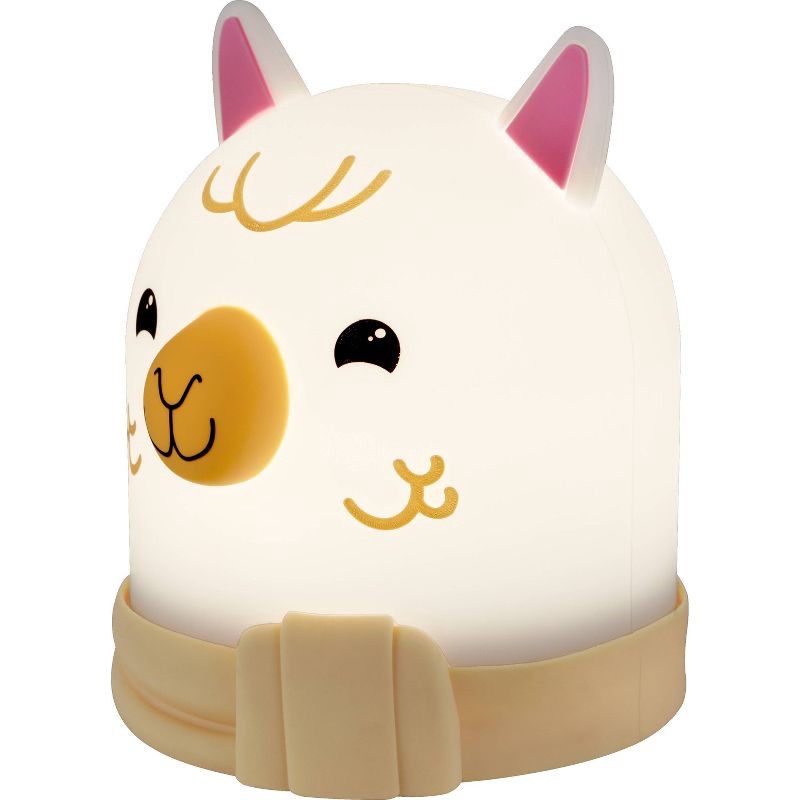 slide 3 of 9, Lights by Night Silicone Llama Color Changing LED Tabletop Lamp, 1 ct