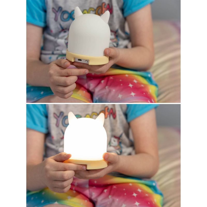 slide 6 of 9, Lights by Night Silicone Llama Color Changing LED Tabletop Lamp, 1 ct