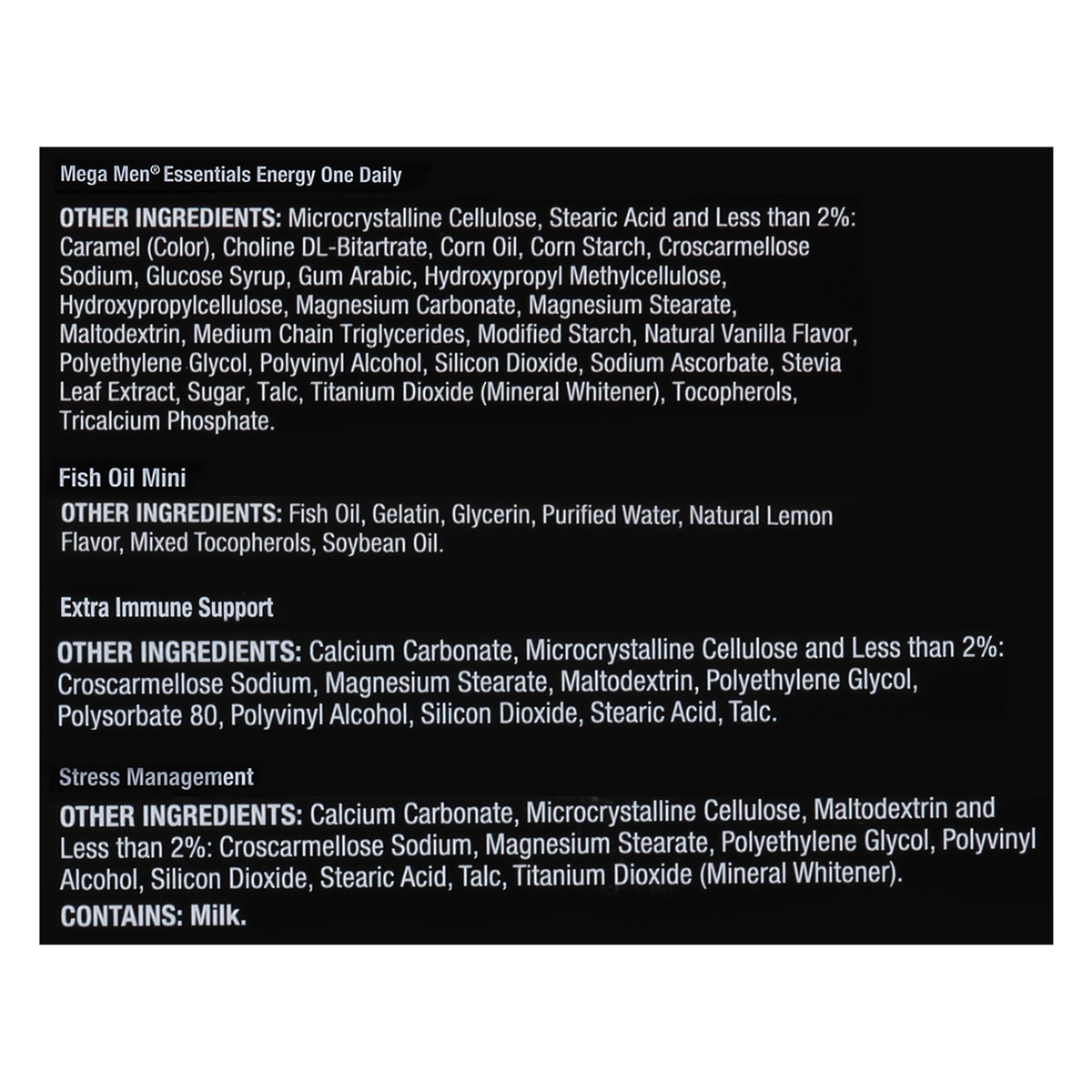 slide 6 of 10, GNC Mega Men Essentials Healthy & Vitality 4-in-1 Pack 30 Packs, 30 ct